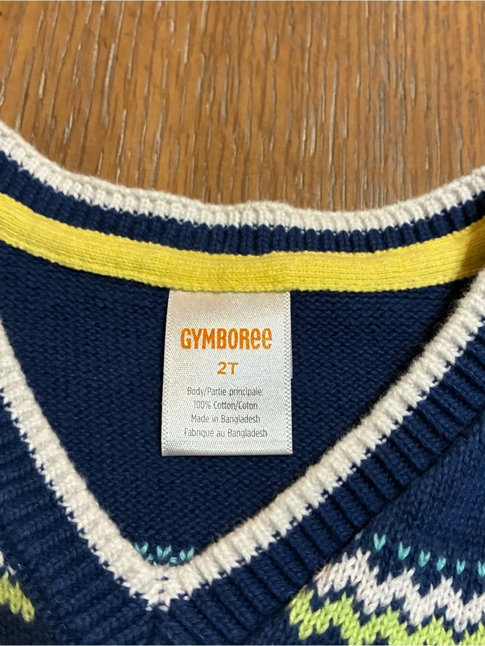 Gymboree navy knit